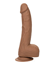 Brown Delight Silicone Studs 8" Dildo Product Image.