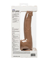 Brown Delight Silicone Studs 8" Dildo Product Image.