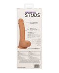 Studs Dual Density Silicone Dildo - Embrace True Pleasure