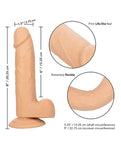 Size Queen 6" Realistic Dildo