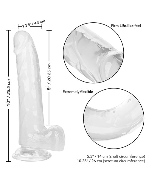 Size Queen 8" Realistic Dildo - Your Ultimate Pleasure Companion Product Image.