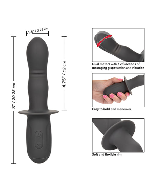 Ramrod® Rocking: 12-Function Dual Motor Pleasure Toy - Unleash Your Desires Product Image.