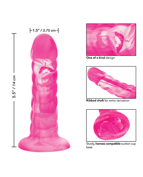 Twisted Love Ribbed Pleasure Probe - Dive into a World of Sensations Product Image.