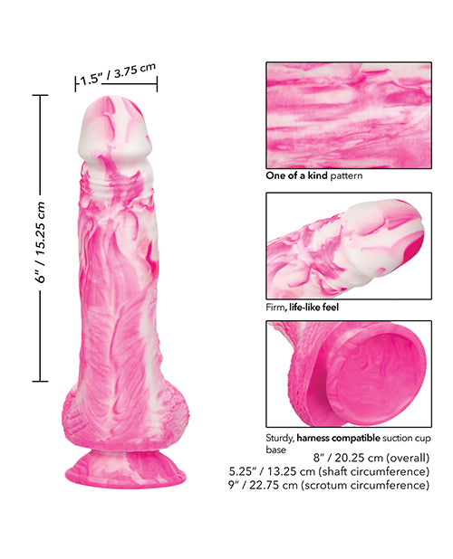 Twisted Love Silicone Dong - The Ultimate Pleasure Experience Product Image.