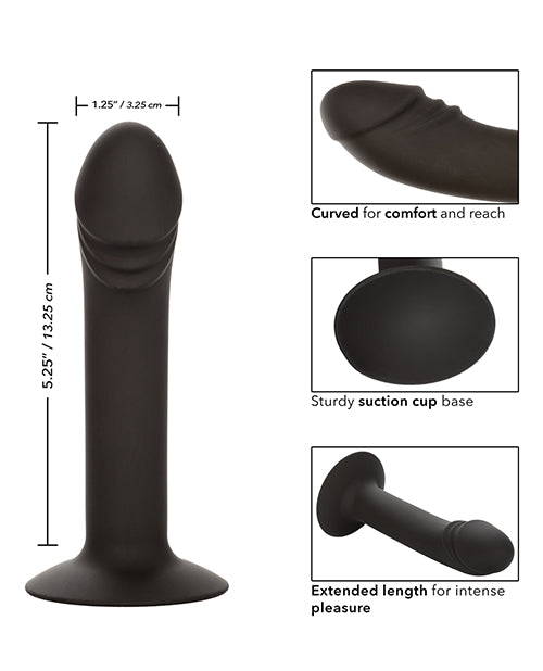 Semental anal curvo de silicona: máximo placer en la puerta trasera Product Image.