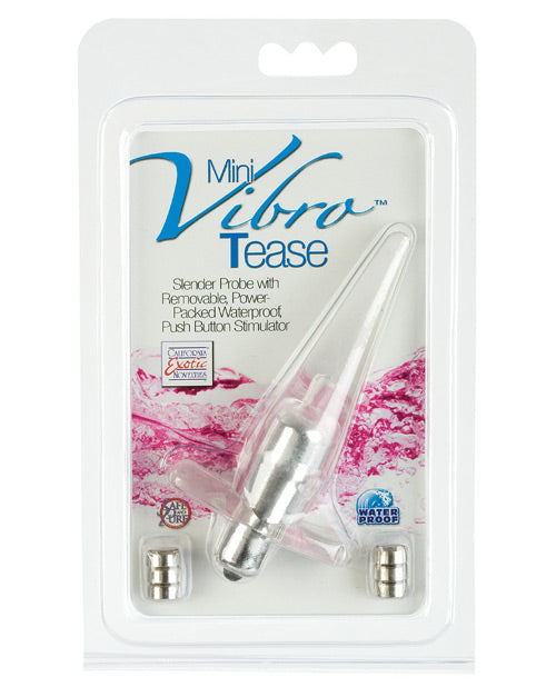 Cal Exotics Mini Vibro Tease: placer portátil mientras viaja Product Image.