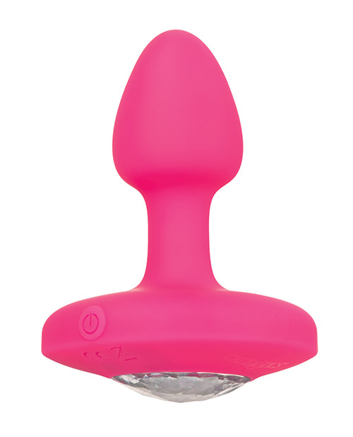 Cheeky Gems Pink Vibrating Probe - Personalised Pleasure Product Image.
