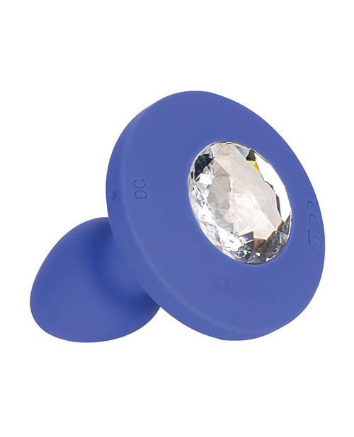Sonda vibratoria recargable azul Cheeky Gems - Un placer intenso te espera Product Image.