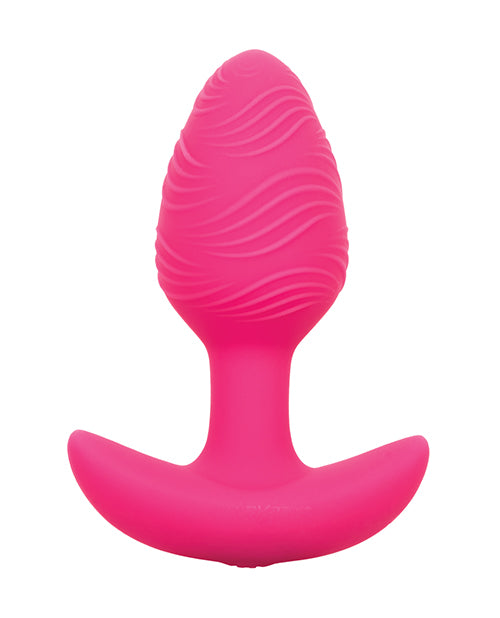 Cheeky Glow in the Dark Vibrating Butt Plug Product Image.