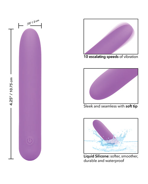 Minivibrador de silicona líquida Bliss: su compañero elegante para momentos íntimos Product Image.