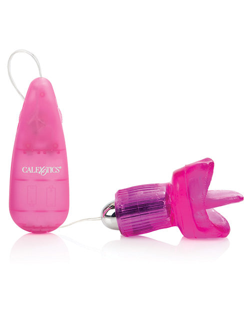CalExotics Clit Kisser: estimulador de sexo oral morado Product Image.