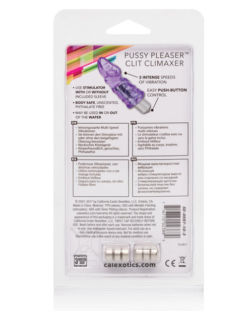 Intense Pleasure: Purple Pussy Pleaser 🌟 Product Image.