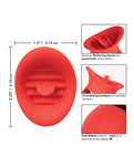 French Kiss Sweet Talker - Red: 12 Function Pleasure Toy