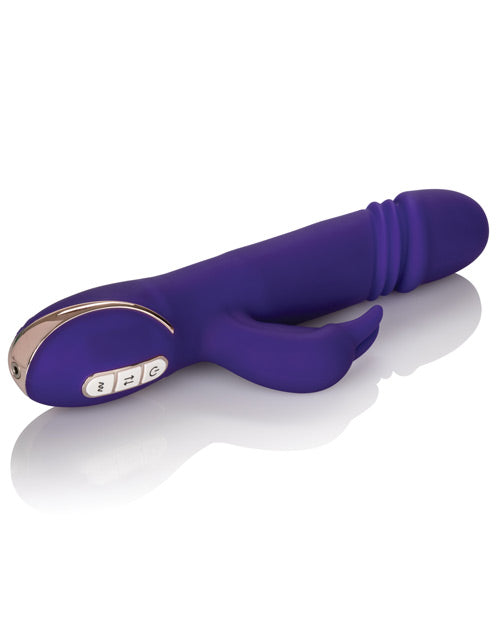 Jack Rabbit Signature Silicone Thrusting Rabbit - Purple Product Image.