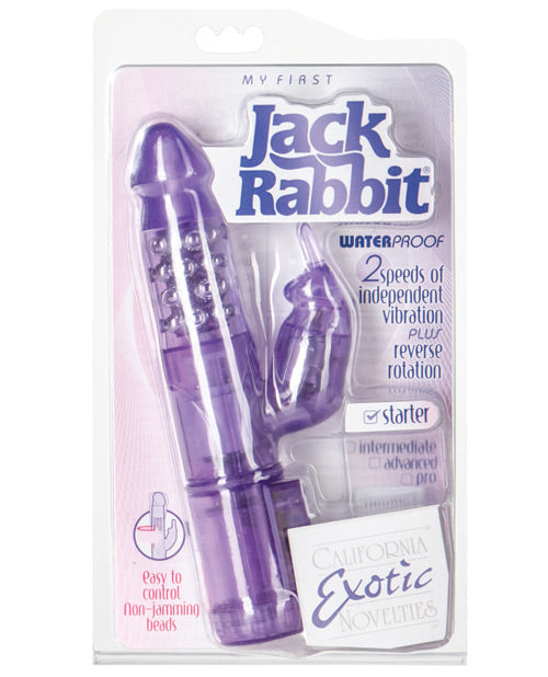 Mi primer vibrador impermeable Jack Rabbit de Cal Exotic Novelties Product Image.