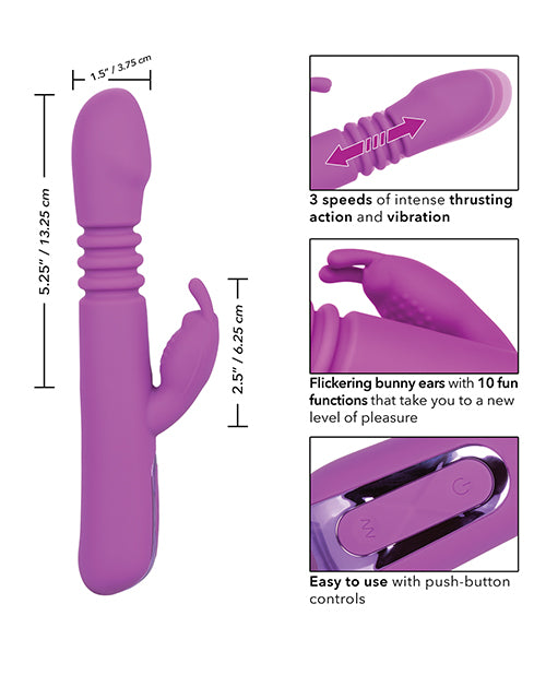 Jack Rabbit Elite Thrusting Rabbit: Ultimate Pleasure Experience Product Image.