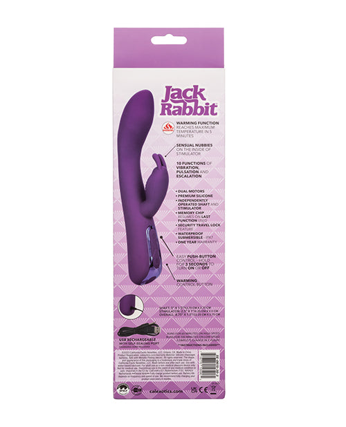 Jack Rabbit Elite Warming Rabbit: tu puerta de entrada al éxtasis Product Image.