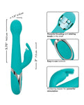 Vibrador Oscilante Enchanted en Azul Turquesa