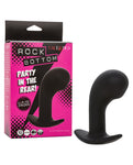 Sonda de próstata curvada Rock Bottom - Negro