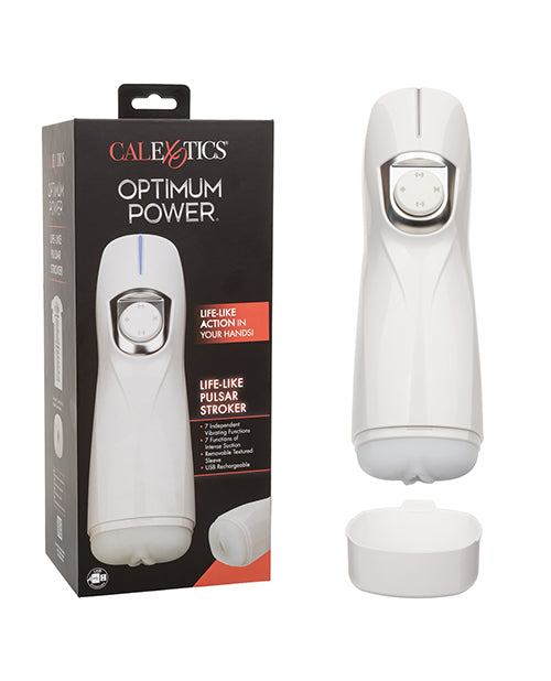 Optimum Power Life-like Pulsar Stroker Masturbator: An Intimate Experience Awaits - featured product image.