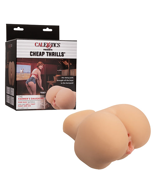 便宜的刺激農夫女兒陰部和肛門自慰器 Product Image.