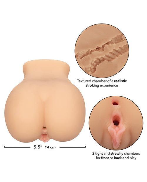 便宜的刺激農夫女兒陰部和肛門自慰器 Product Image.