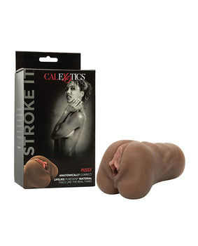 Stroke It Pussy Masturbator - Brown - Featured Product Image