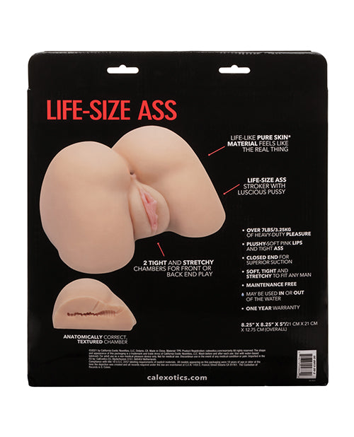 Ultimate Realistic Brown Ass - Lifelike Pleasure Product Image.