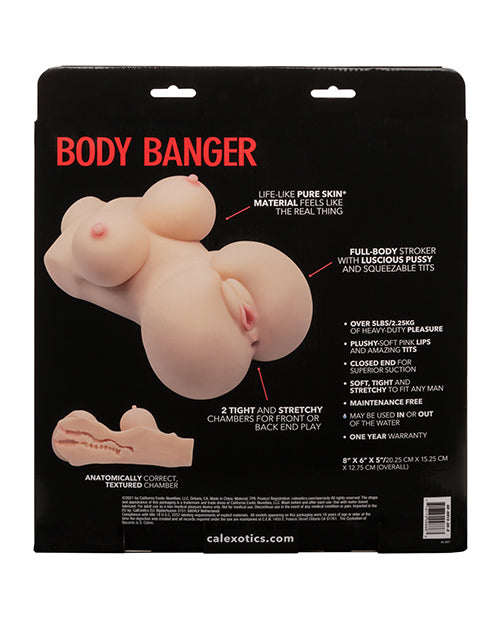 Brown Realistic Body Banger: Placer realista en marrón Product Image.