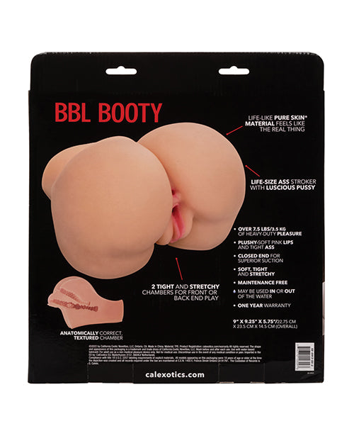 Stroke It BBL Booty: Ultimate Lifelike Pleasure Stroker Product Image.