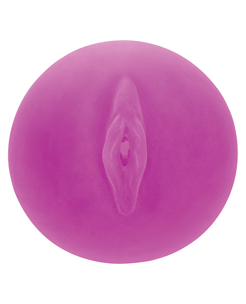 Pop Sock! Pussy Ball Masturbator - Purple Product Image.