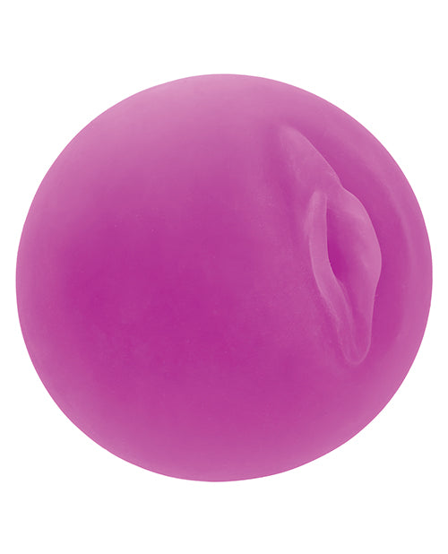 Pop Sock! Pussy Ball Masturbator - Purple Product Image.