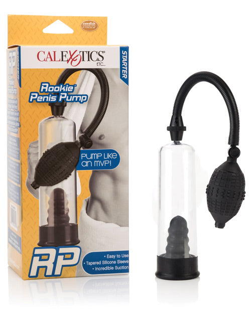 Bomba de pene Rookie - Transparente: su camino hacia un mayor placer - featured product image.