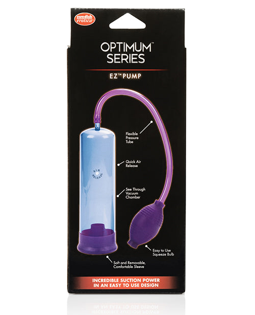 EZ Pump Blue: Intense Suction Pleasure Product Image.