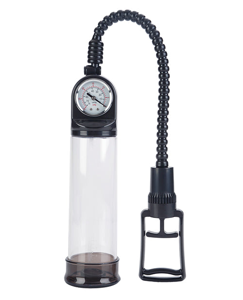 Bomba de pene Master Gauge - Transparente Product Image.