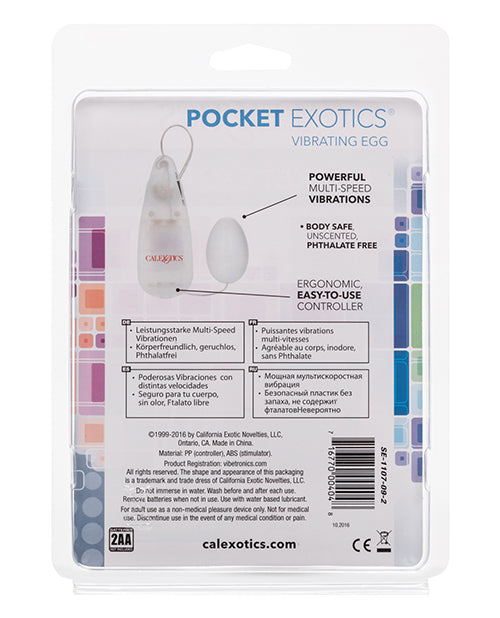 Pocket Exotics Egg - Ivory Product Image.