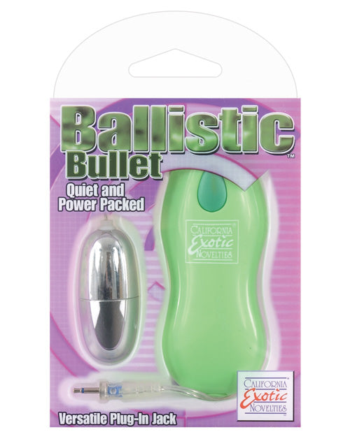 Ballistic Bullet: Intense Vibrating Pleasure Product Image.