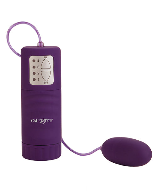 Pocket Exotics Waterproof Bullet - Purple: 4-Speed Pleasure Power Product Image.