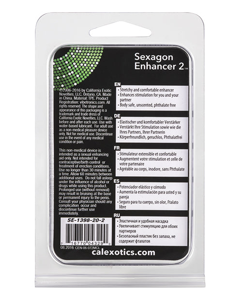 Sexagon Enhancer 2 - Clear Product Image.
