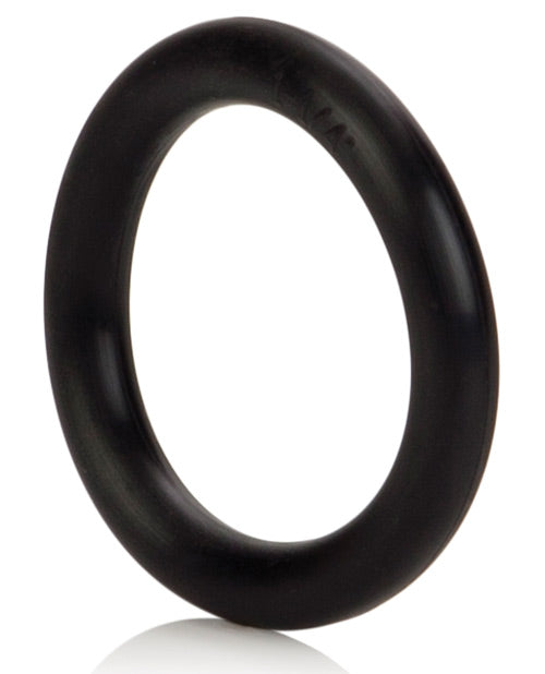 California Exotic Black Rubber Cock Ring: Experience Intimacy Like Never Before Product Image.