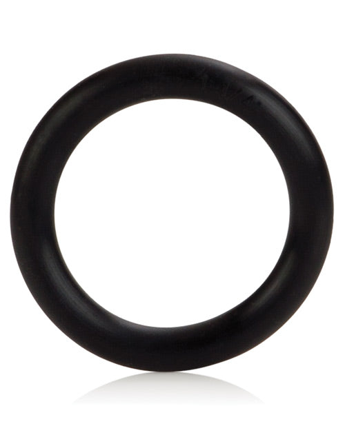 California Exotic Black Rubber Cock Ring: Experience Intimacy Like Never Before Product Image.