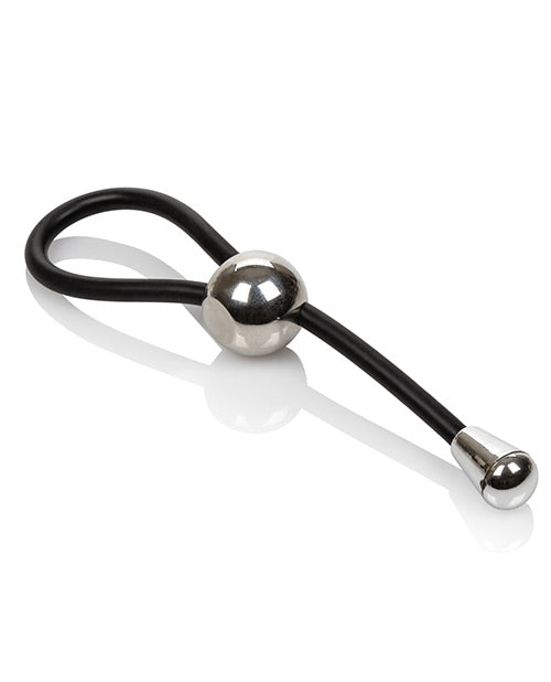 E-Z Cinch Silicone Lasso Ring - Black Product Image.