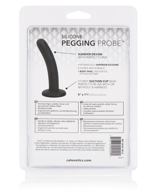 Sonda de silicona Pegging: máximo placer anal Product Image.
