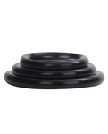 Silicone Support Rings - Black: Elevate Your Intimate Experience