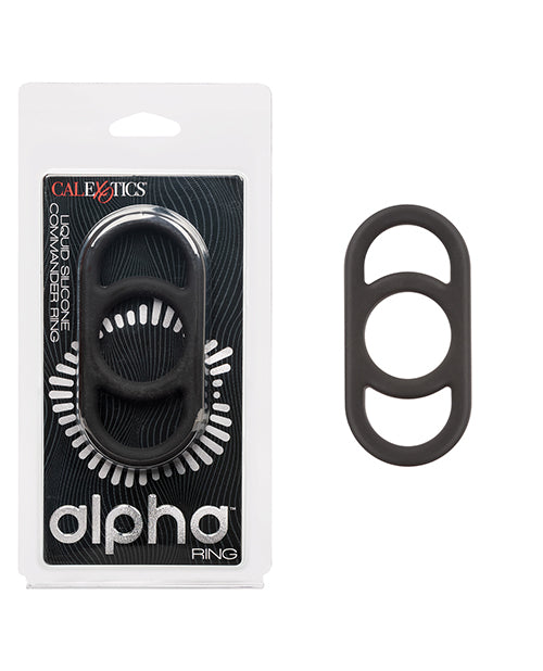 Alpha Liquid Silicone Commander Cock Ring - Product Image.