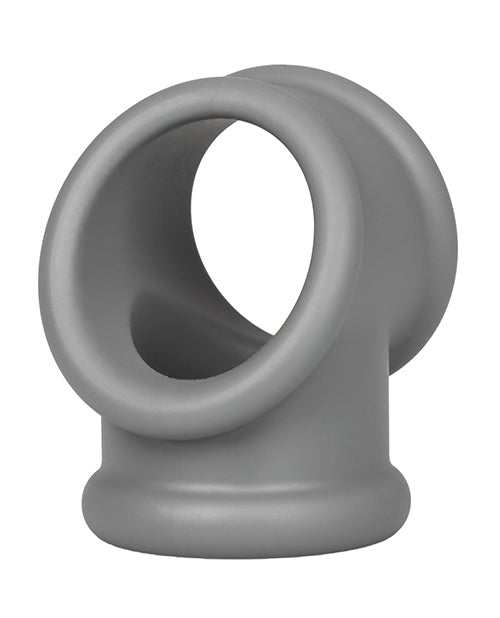 Alpha Liquid Silicone Precision Ring - Grey: Ultimate Pleasure Enhancer Product Image.