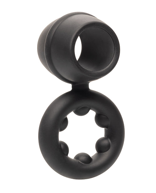 Alpha Liquid Silicone Dual Magnum Ring - Ultimate Pleasure Enhancer Product Image.