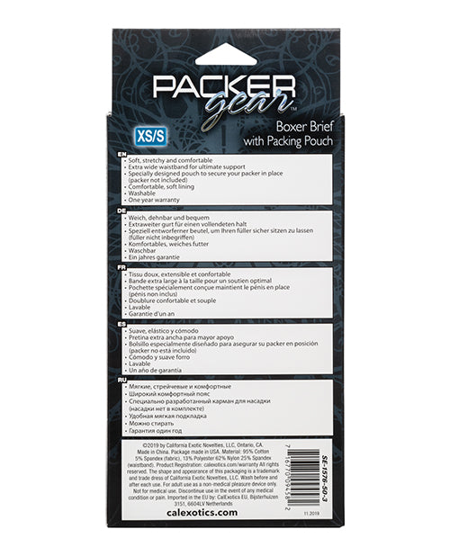 Calzoncillo bóxer Packer Gear: máxima comodidad y estilo Product Image.