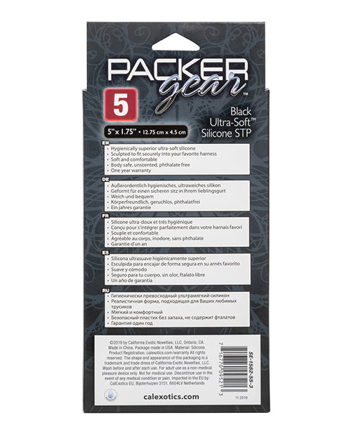 Packer Gear STP de silicona ultrasuave de 5 pulgadas: abrace su libertad con elegancia Product Image.