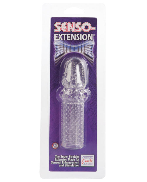 Senso Silicone Extension - Clear - featured product image.
